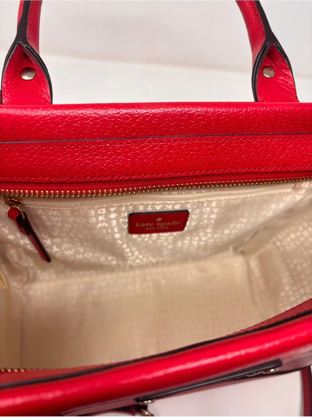 Kate Spade Wellesley Small Red Camryn Satchel Hot Chili NWT